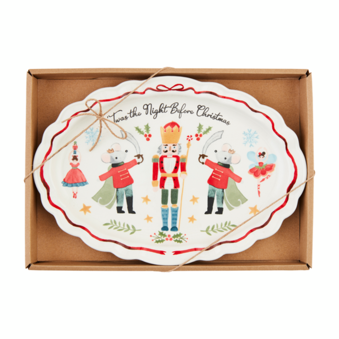 Mud Pie Boxed Sentiment Plate