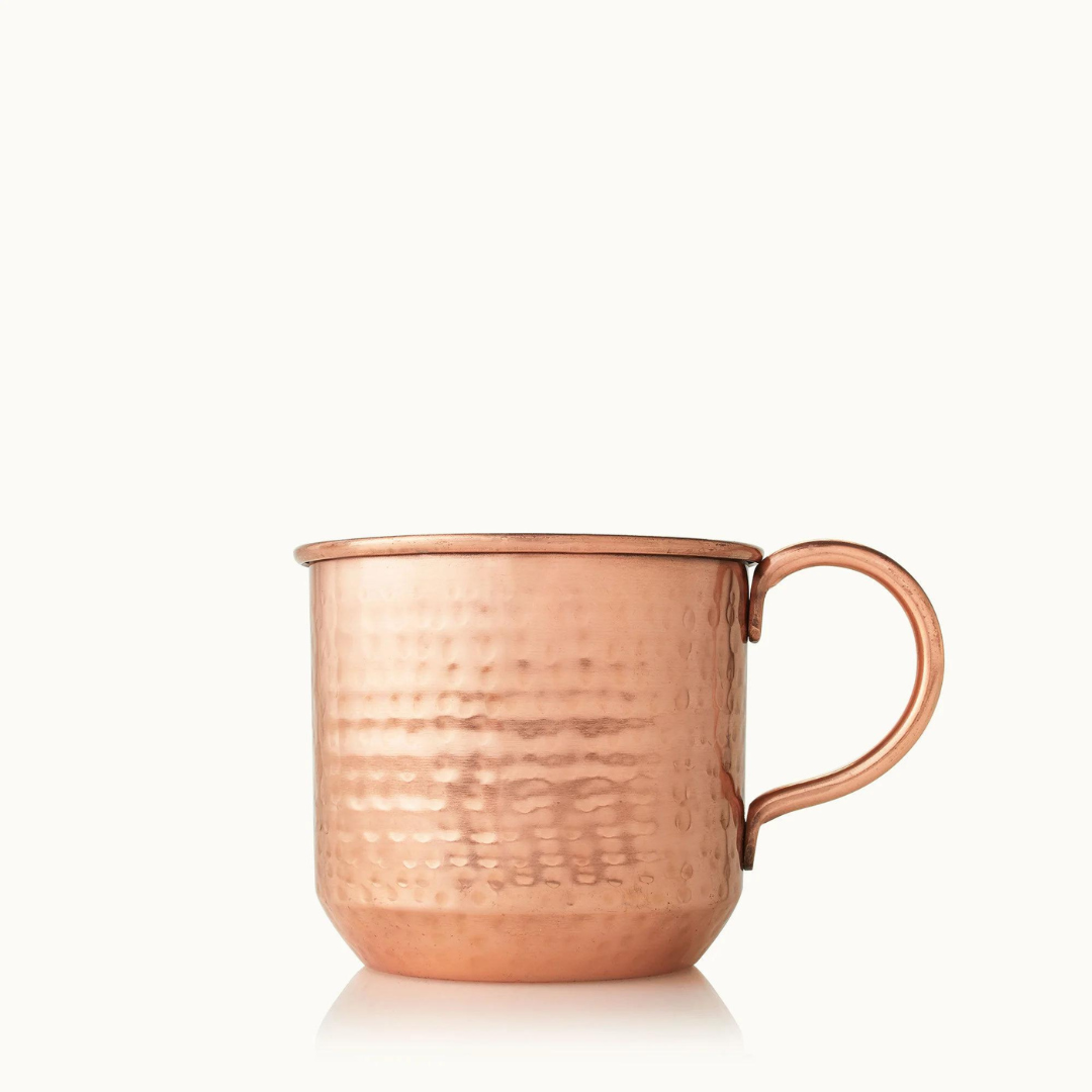 Thymes Copper Cup Candle - Simmered Cider