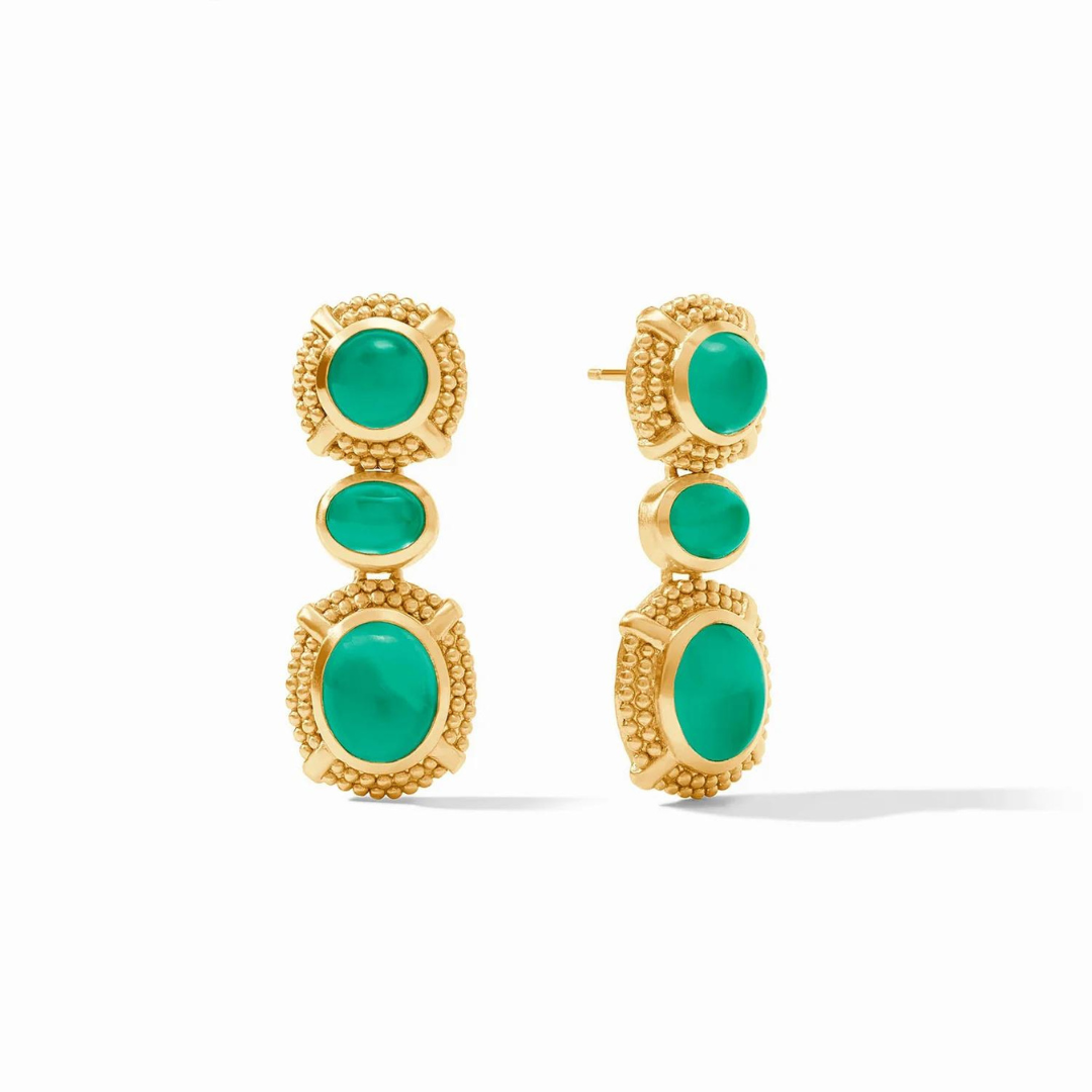 Julie Vos Cabochon Statement Earrings