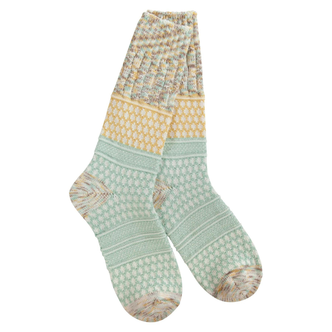 World's Softests Weekend Gallery Textured Crew Socks