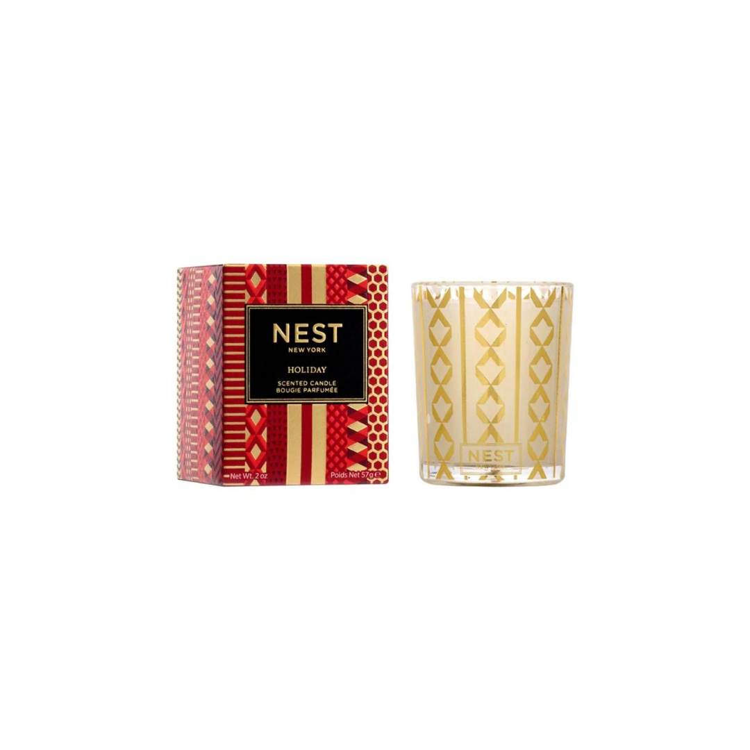 Nest Votive Candle - Holiday