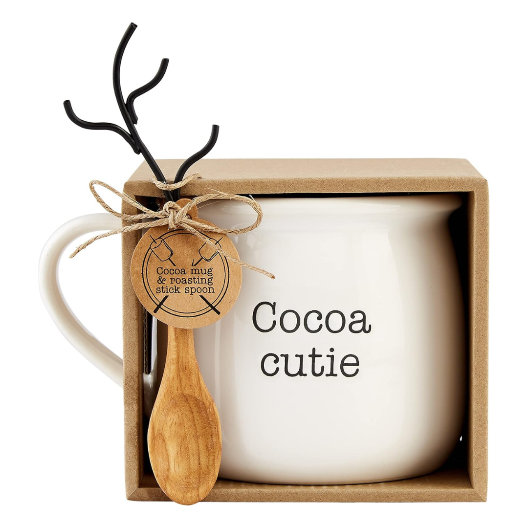 Mud Pie Cocoa Cutie Mug Set