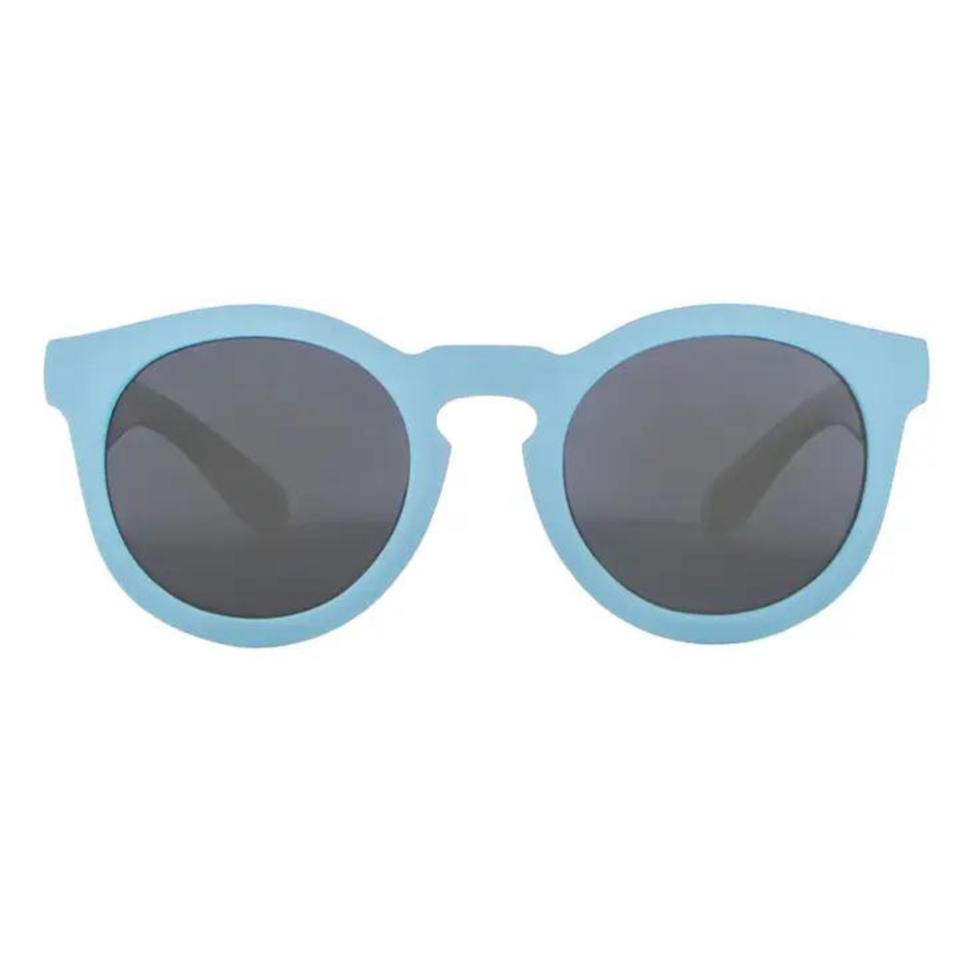 Rheos Nautical Eyewear: Guppies Kids Sunglasses - Seaglass/Gunmetal