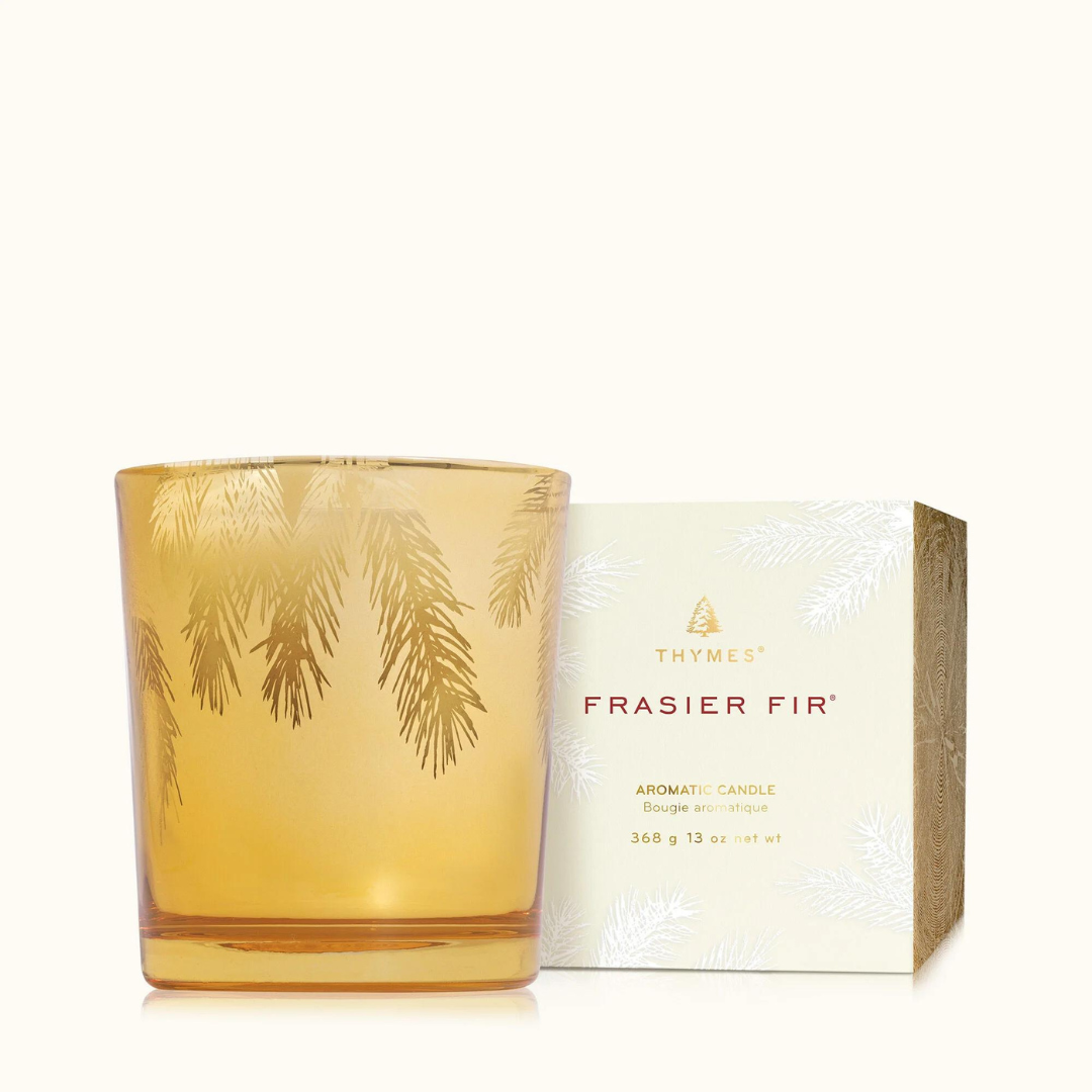 Thymes Gold Poured Candle - Frasier Fir