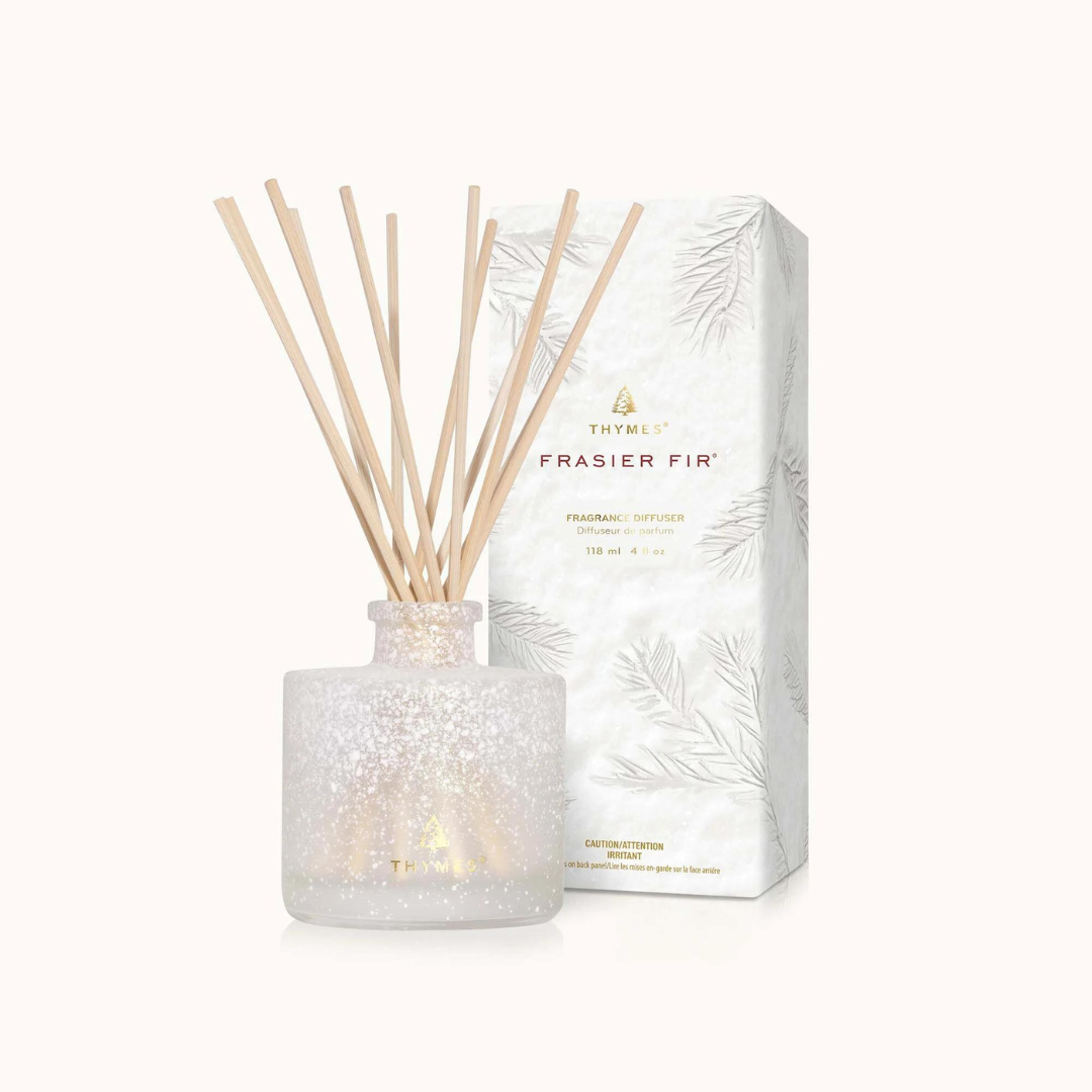 Thymes Petite Reed Diffuser - Flocked