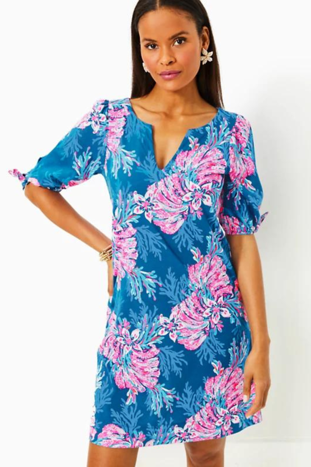 Lilly Pulitzer Easley Short Sleeve Dress - For the Fans