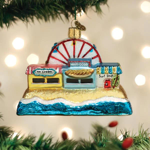 Old World Christmas Beachscape Ornament