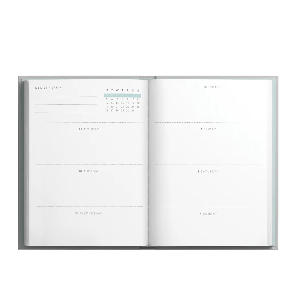 2026 Candy Stripe Diary - A6 - Ohh Deer