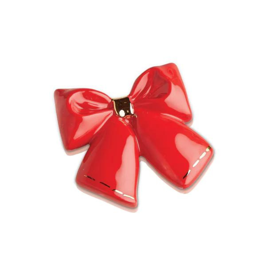 Nora Fleming Wrap It Up Red Bow Mini