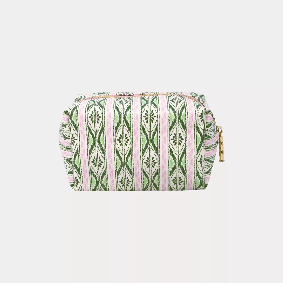 Lilly Pulitzer Toiletry Case- Textured Palm Stripe