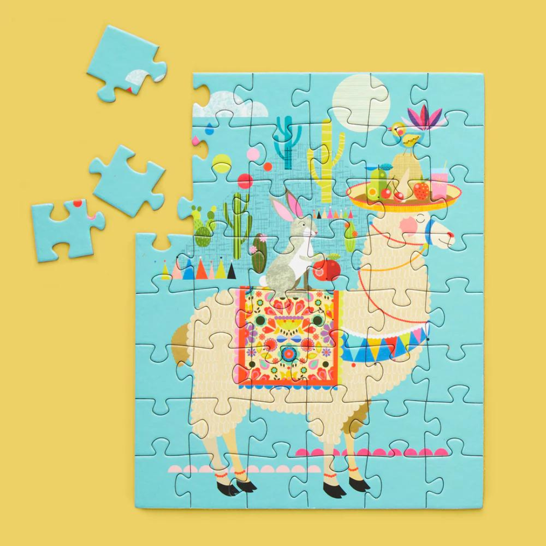 Werkshoppe Kid's Puzzle Snax - Llama Lyft