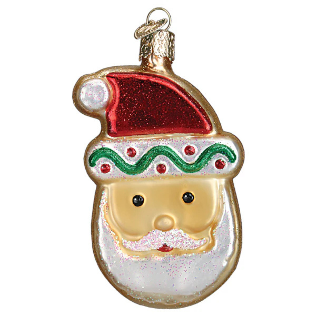 Old World Christmas Santa Sugar Cookie Ornament