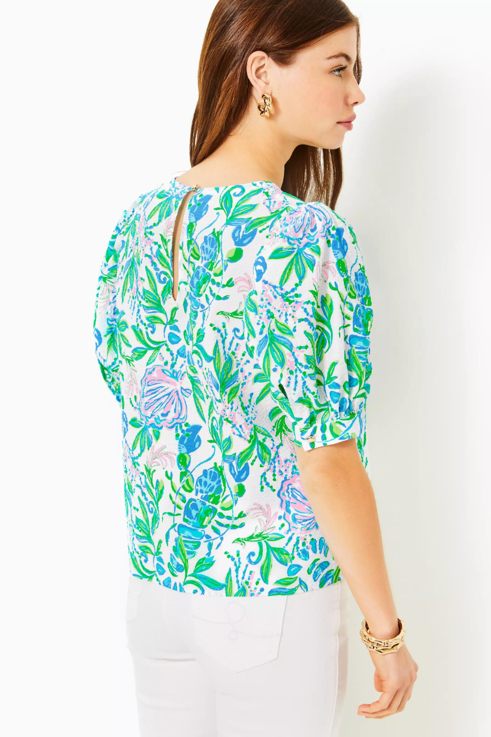 Lilly Pulitzer Masieleigh Short Sleeve Top - Just a Pinch