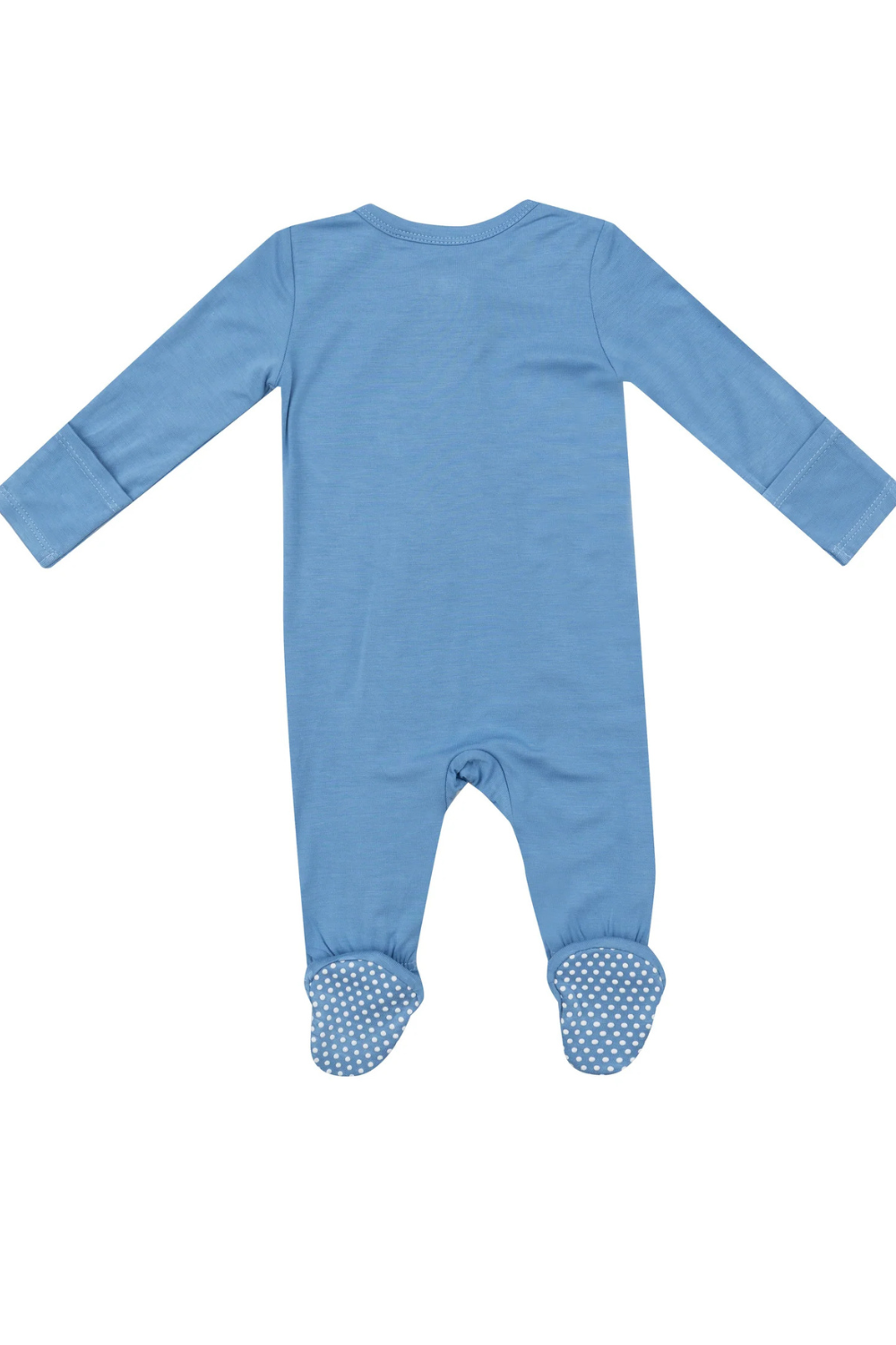 Angel Dear 2-Way Zipper Footie - Lichen Blue