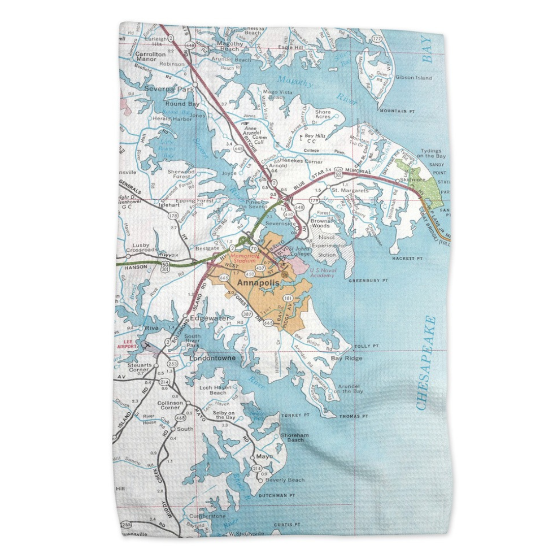 Daisy Mae Kitchen Towel - Annapolis