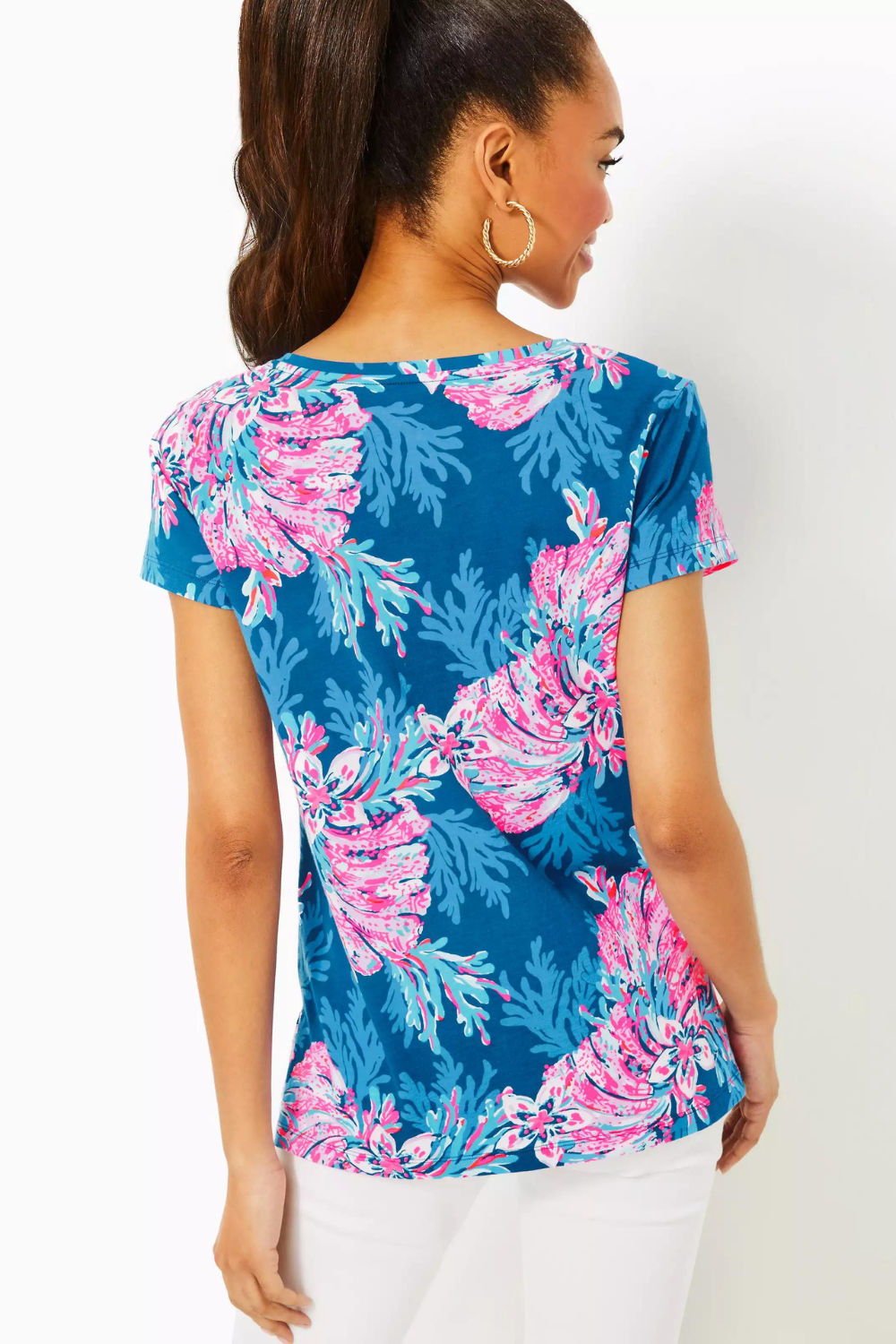 Lilly Pulitzer Meredith Tee - For the Fans