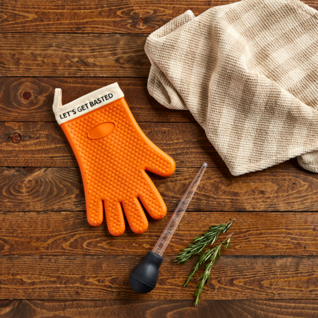 Mud Pie Turkey Baster & Glove Set