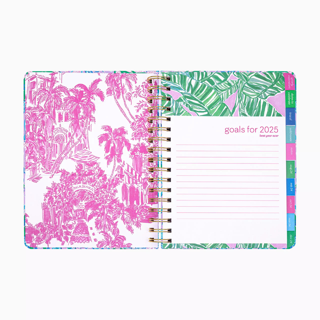 Lilly Pulitzer Large 17 Month Agenda