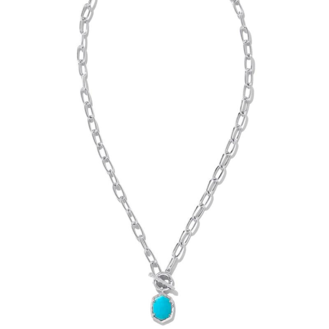 Kendra Scott Daphne Link & Chain Necklace - Rhodium