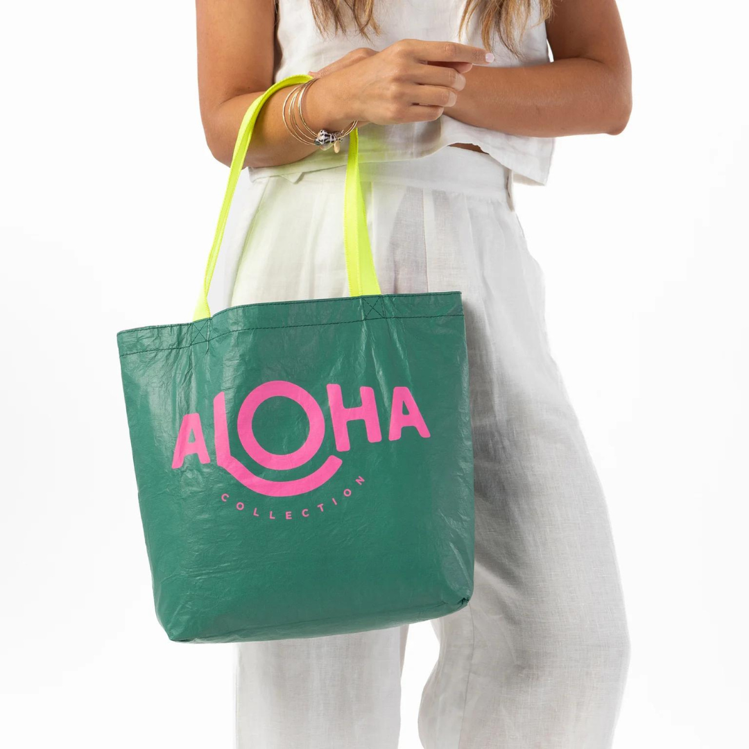 Aloha Reversible Tote - Watermelon Hana Hou