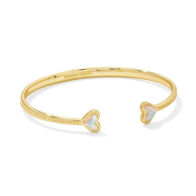 Kendra Scott Framed Ari Heart Cuff Bracelet - Gold - The Cottage