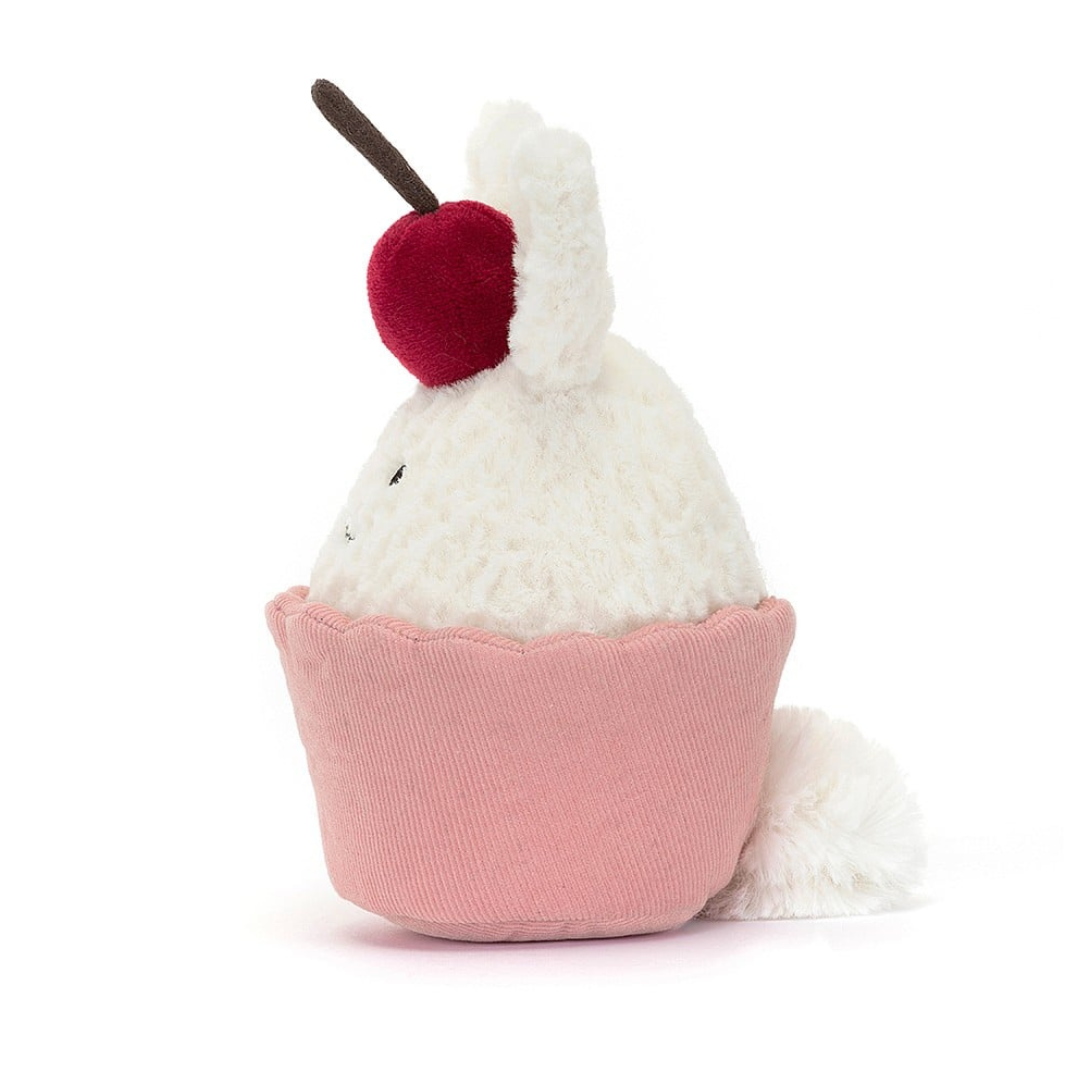 Jellycat Dainty Dessert Cupcake Bunny