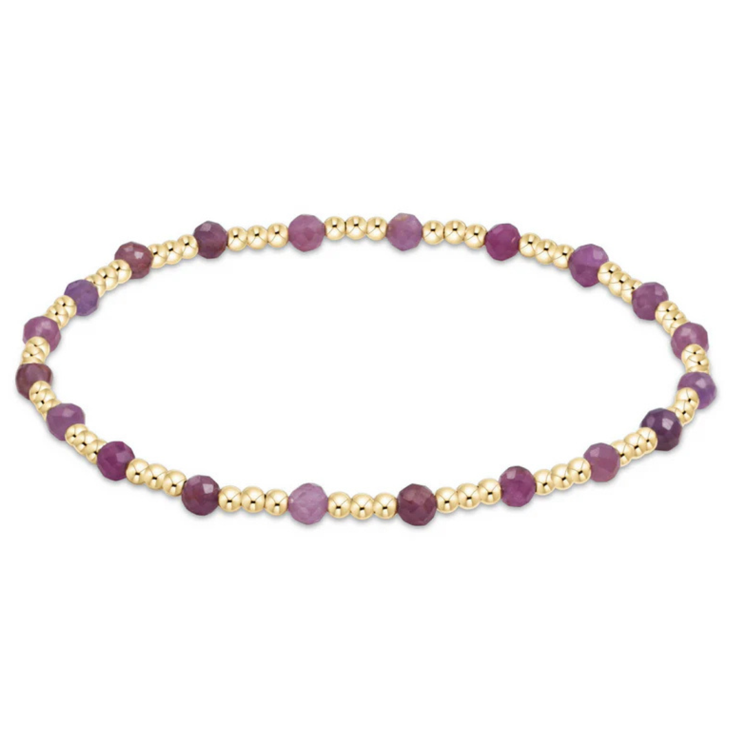 Enewton Gemstone Gold Sincerity Pattern Bracelet