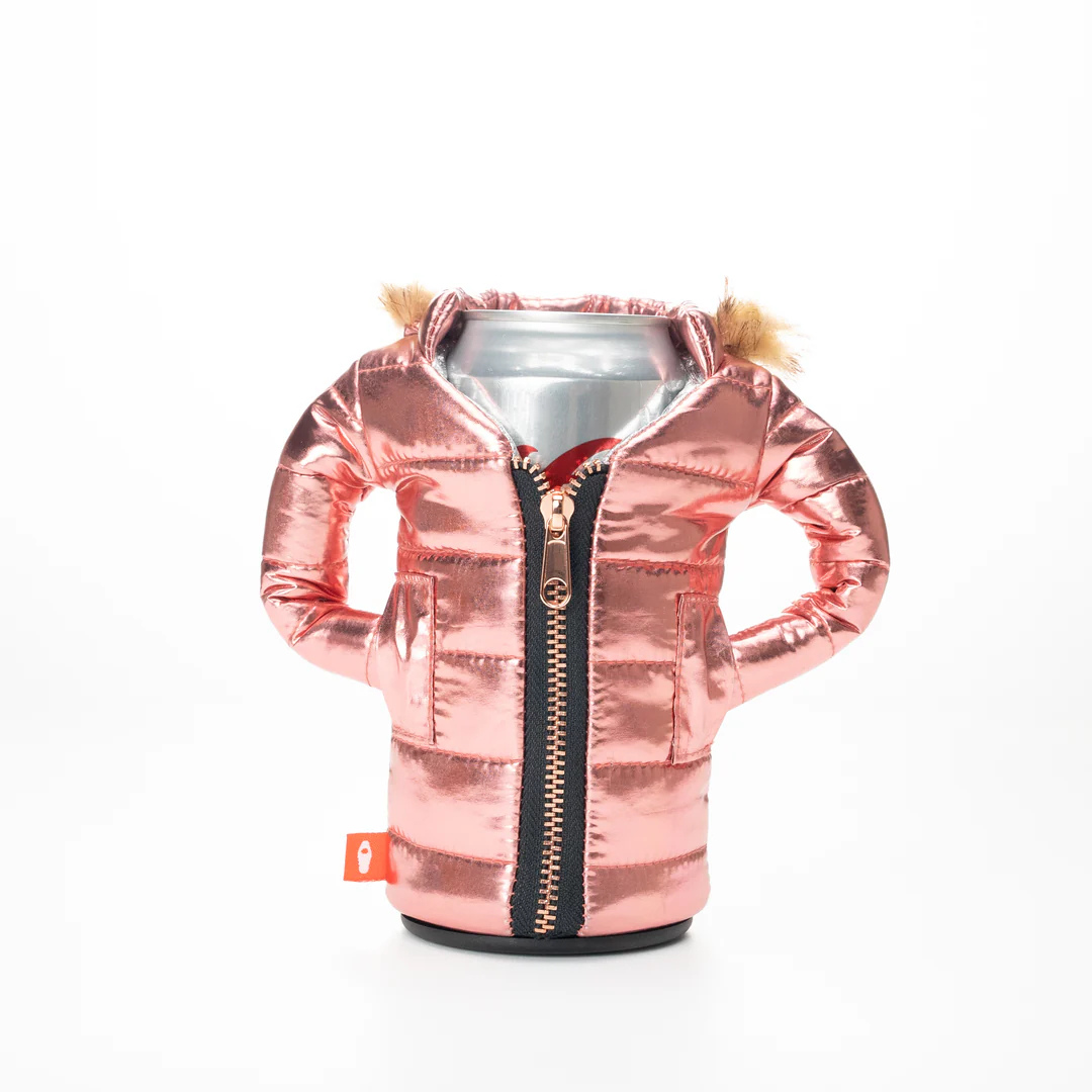 Puffin Drinkwear The Pahka Can Coozie - Rose Gold