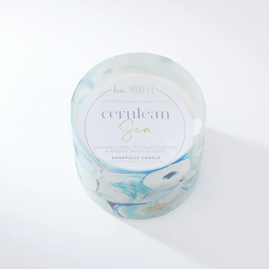 Kim Hovell 3 Wick Candle - Cerulean Sea