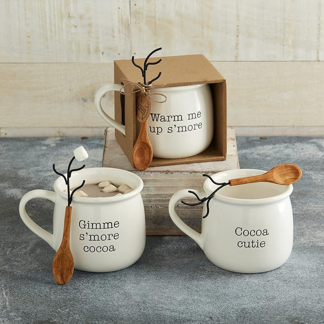 Mud Pie Cocoa Cutie Mug Set