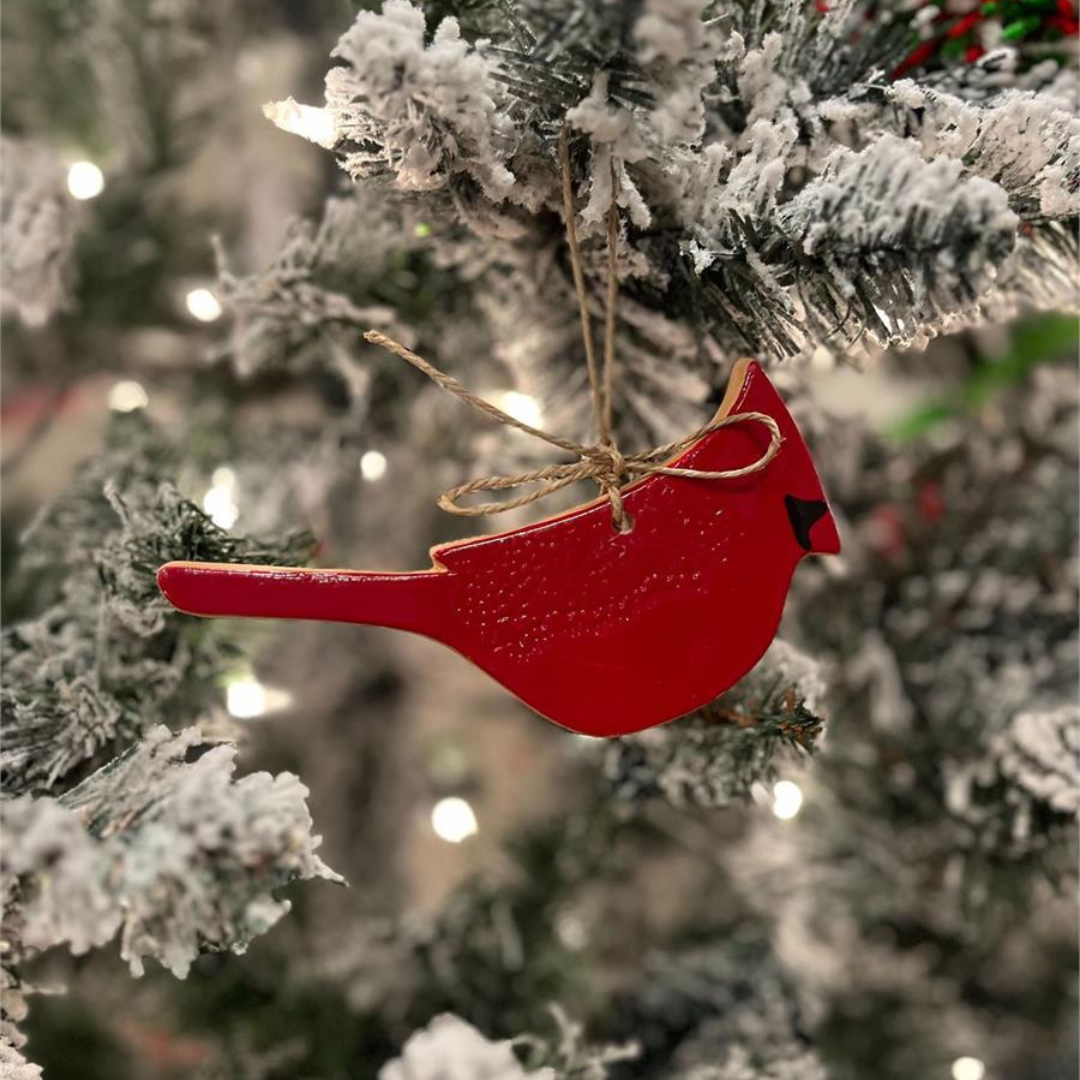 Mud Pie Cardinal Ornament