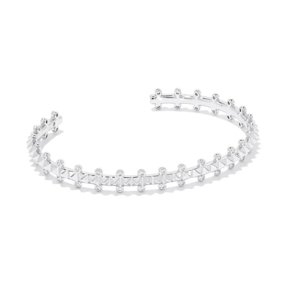 Kendra Scott Jada Cuff Bracelet - White Crystal