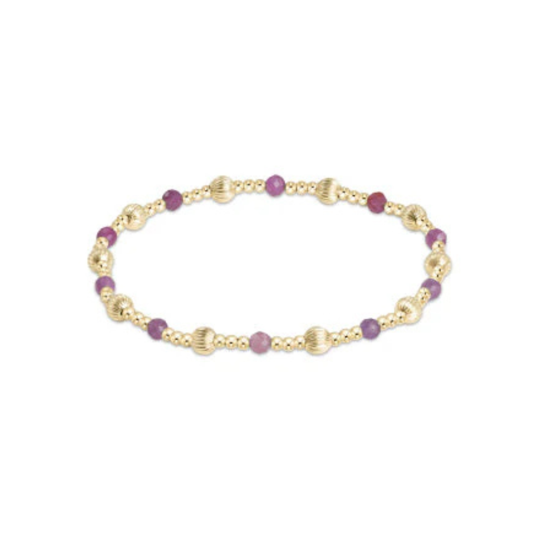 Enewton Gold Dignity Sincerity Gemstone Bracelet