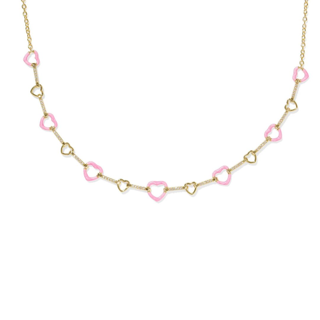 Kendra Scott Haisley Heart Strand Necklace - Gold