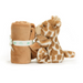 Jellycat Bashful Giraffe Soother - The Cottage