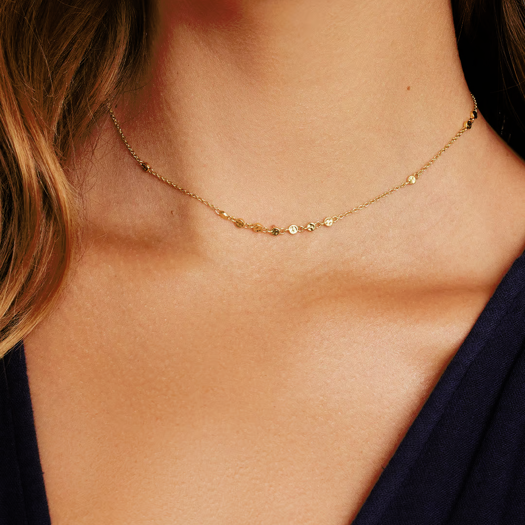 Gorjana Chloe Mini Choker - Gold - The Cottage