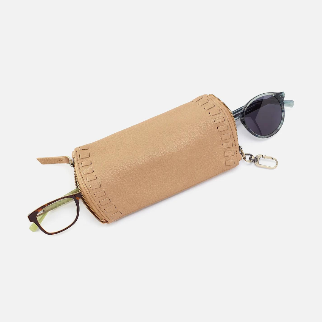 Hobo Spark Double Eyeglass Case - Dusty Gold