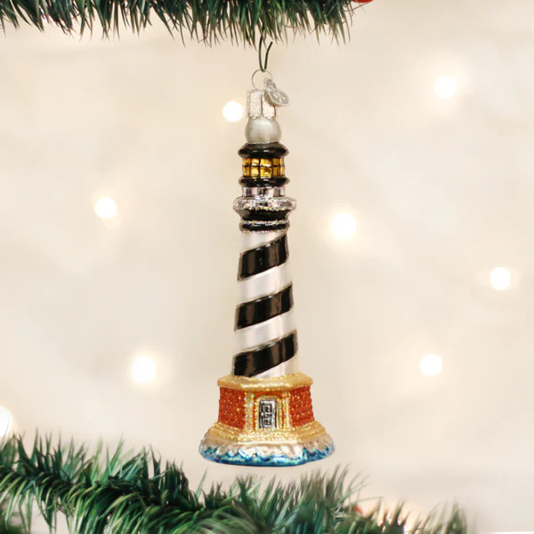 Old World Christmas Cape Hatteras Lighthouse Ornament