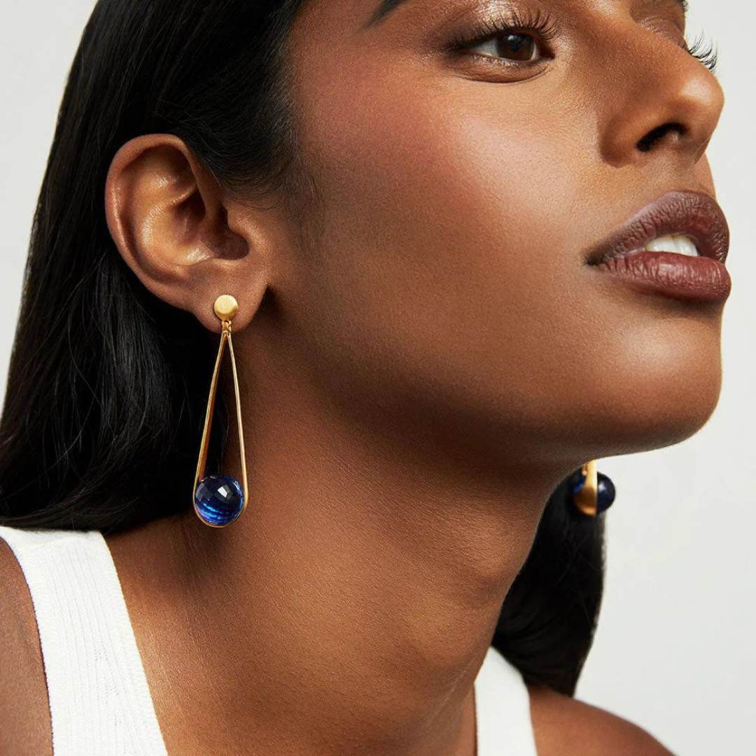 Dean Davidson Ipanema Earrings - Midnight Blue/Gold