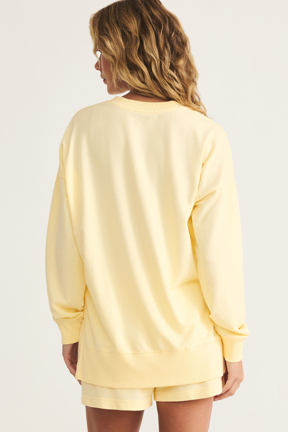 Z Supply Modern V-Neck Weekender - Mellow Yellow