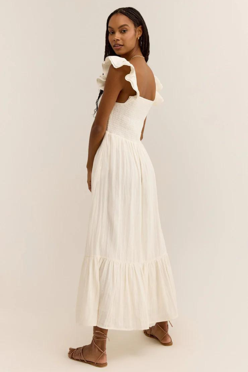 Z Supply Calypso Maxi Dress - Off White