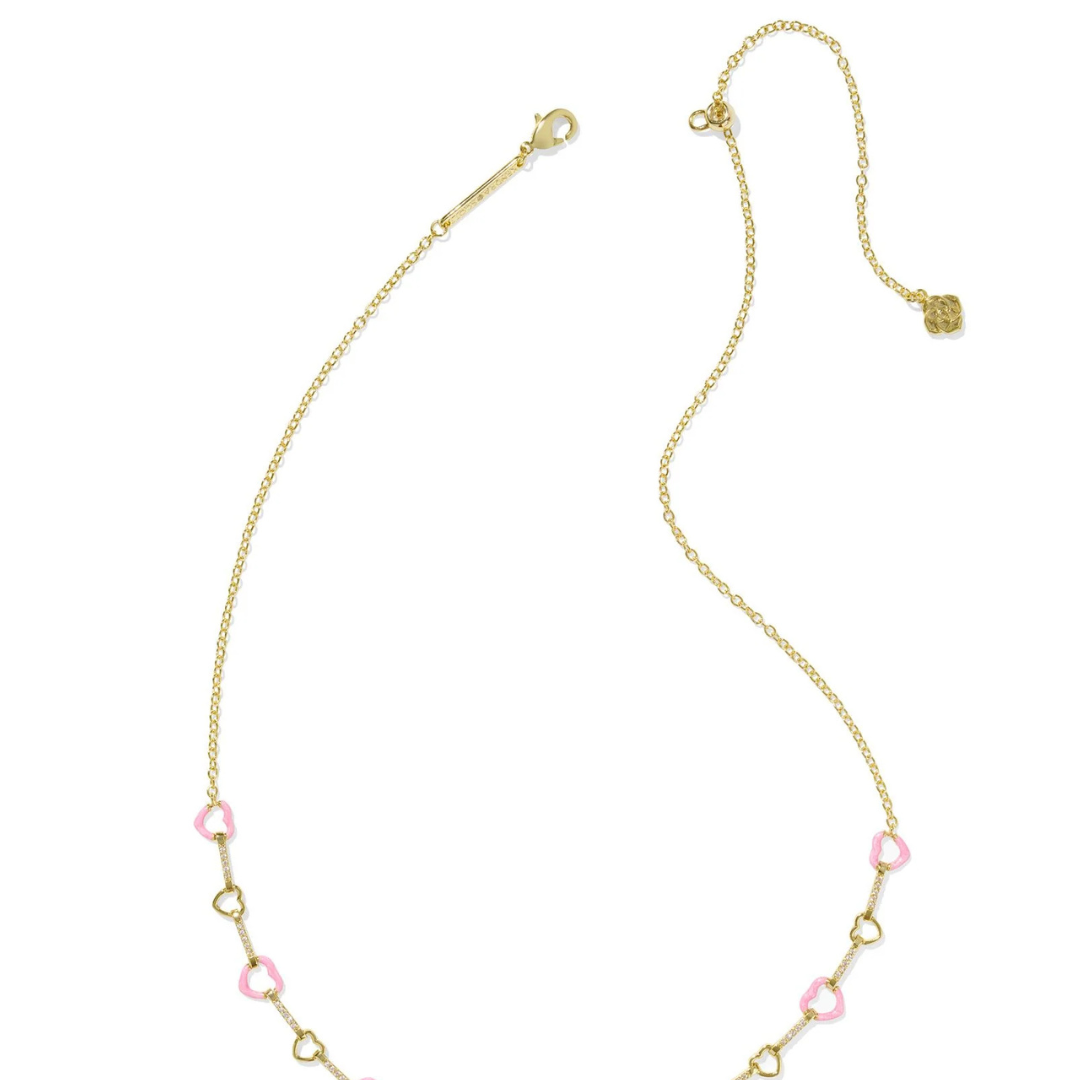 Kendra Scott Haisley Heart Strand Necklace - Gold