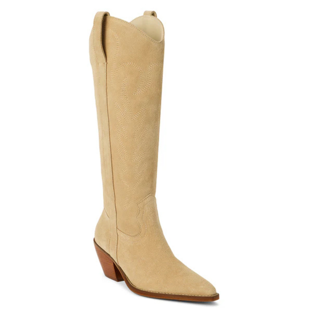 Matisse Agency Cowboy Boot - Cream