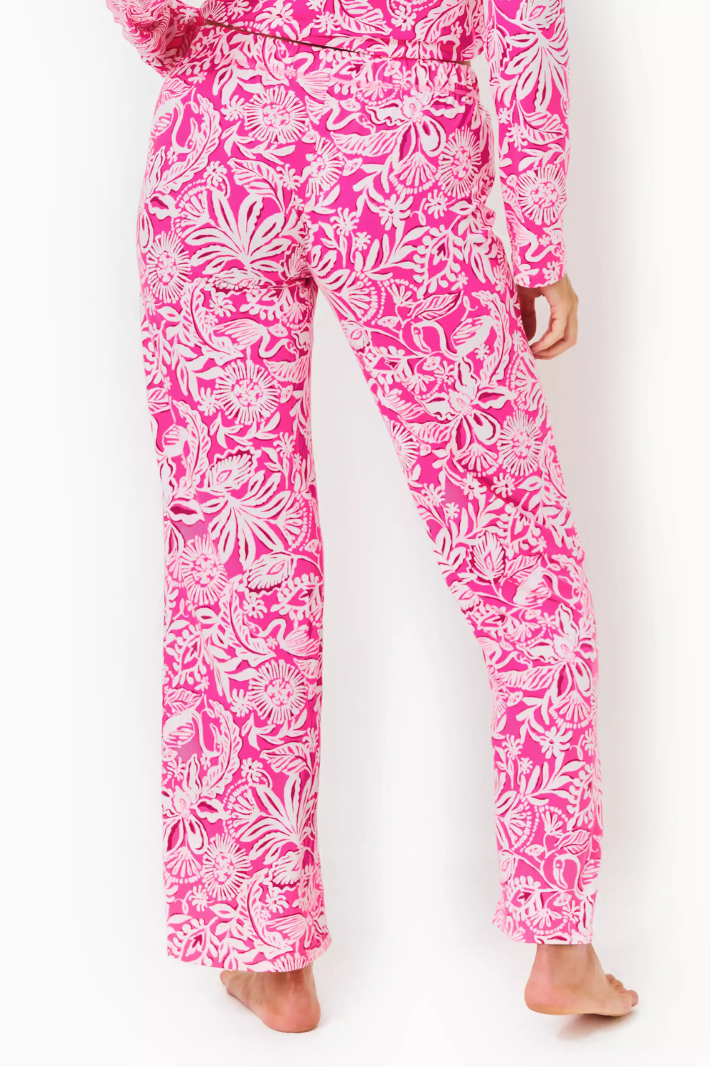 Lilly Pulitzer PJ Knit Pant - Absolutely Flamazing