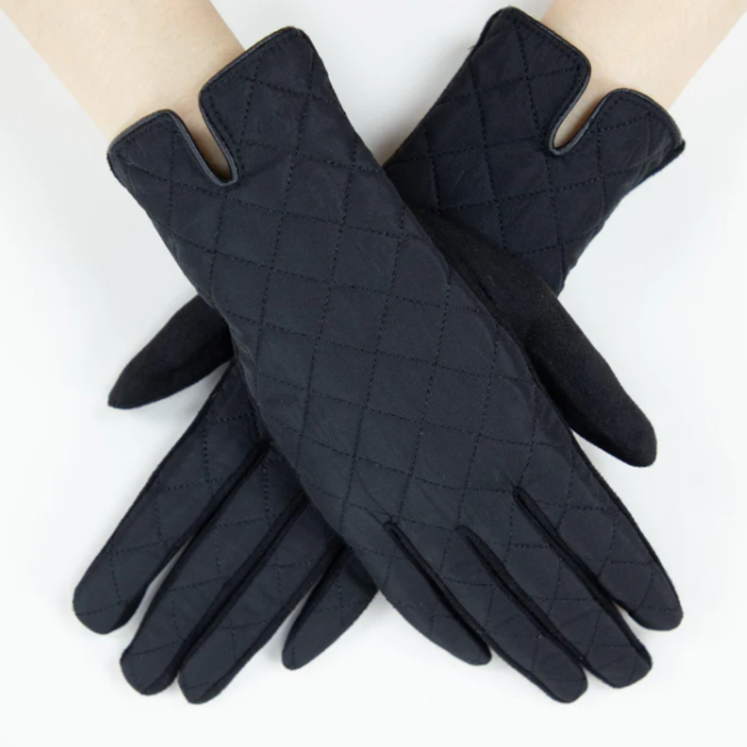 Quilted Solid Gloves