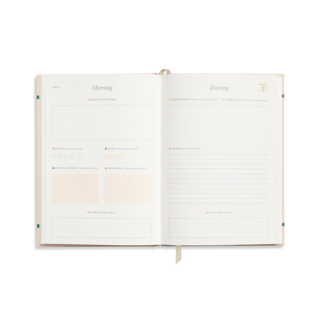 Papier Happy Stripes Wellness Journal