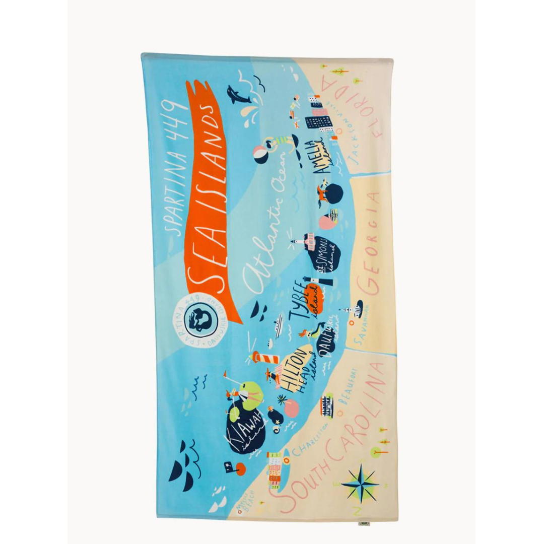 Spartina Sea Island Beach Towel