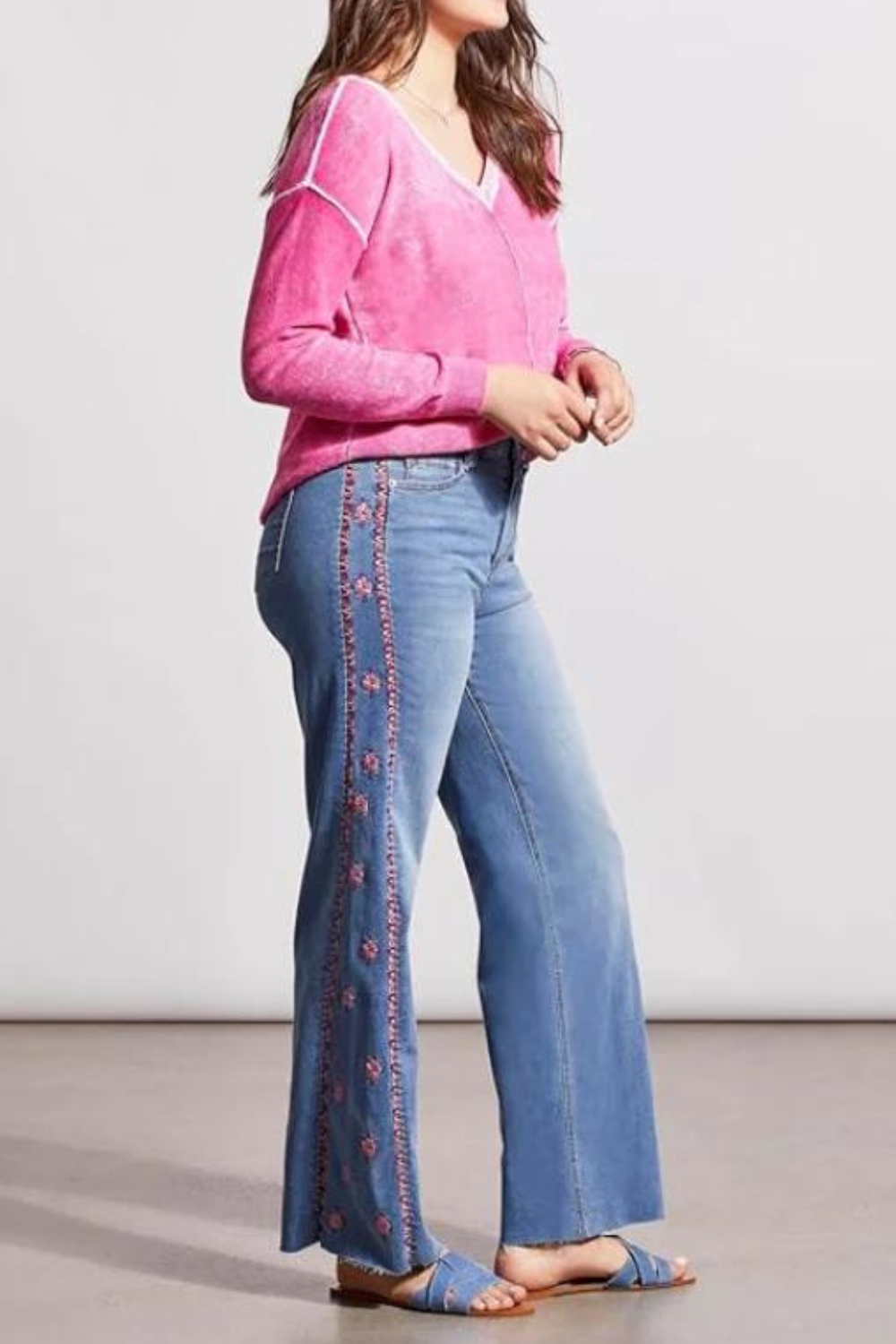 Tribal Brooke Hugging Jeans - Blue Lotus