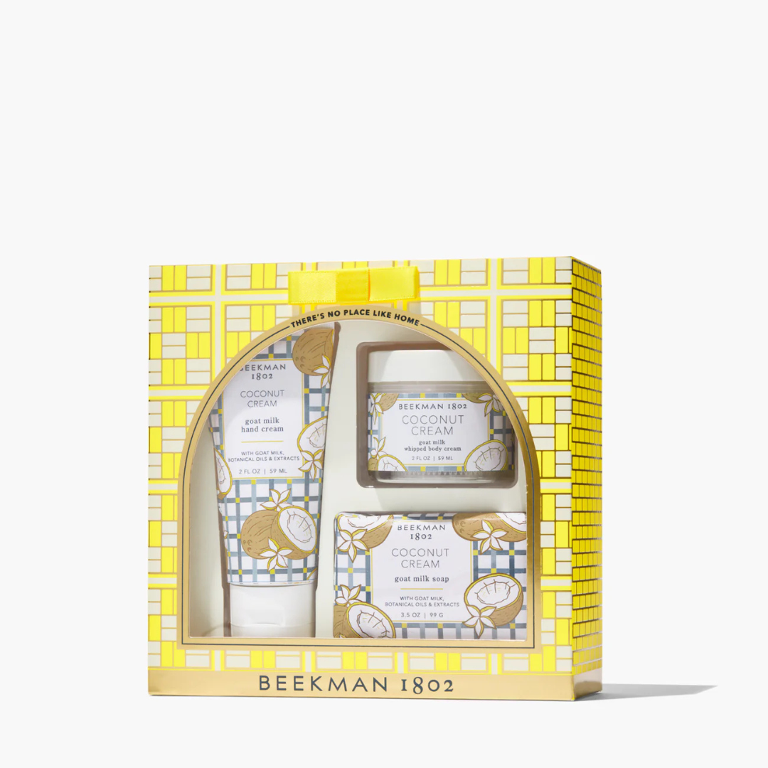 Beekman 1802 Hand, Body Cream, Soap Set