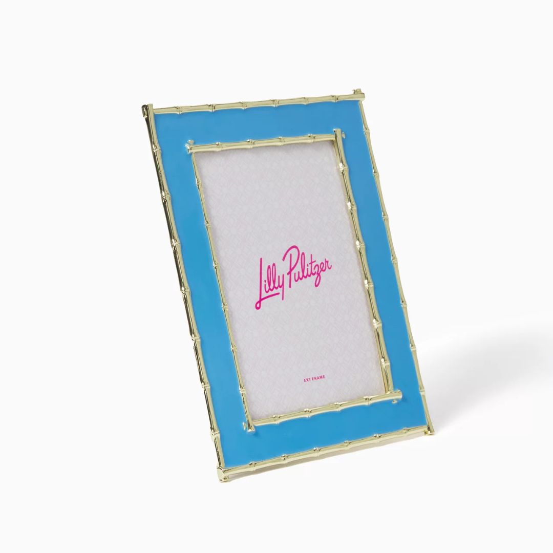 Lilly Pulitzer Large Picture Frame - Bamboo Enamel